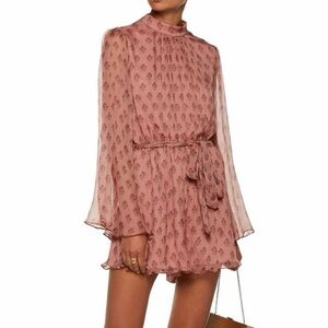 Zimmermann Silk Floral Print Romper